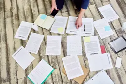 Professionelle Unterlagen